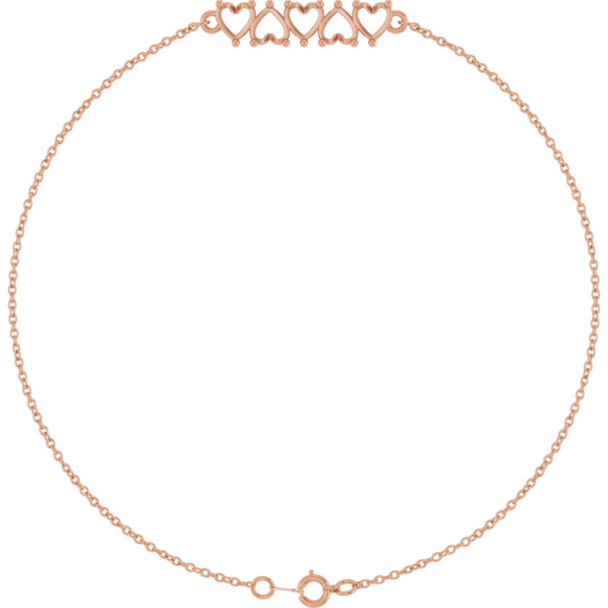 Growing Family Heart Bracelet