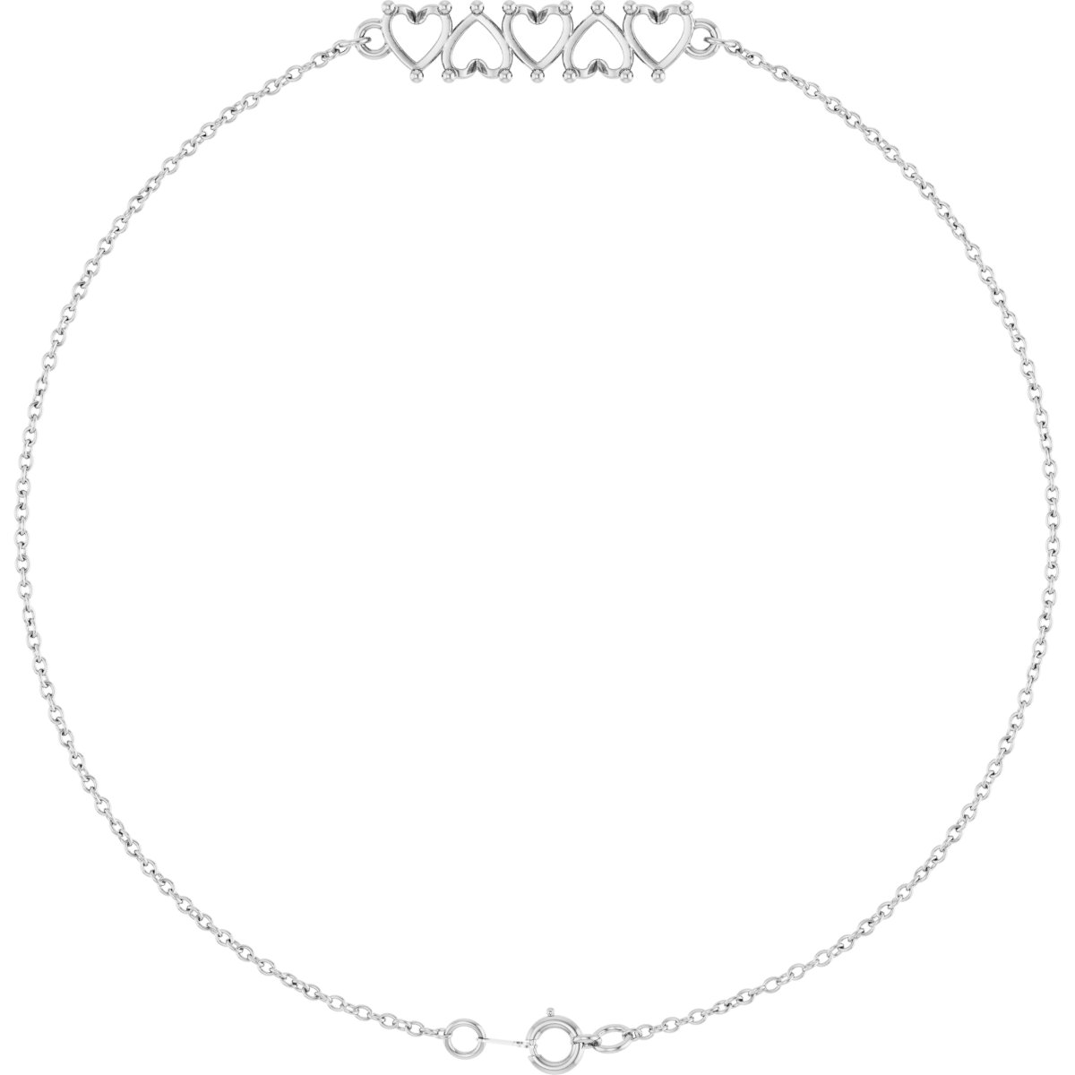 Growing Family Heart Bracelet