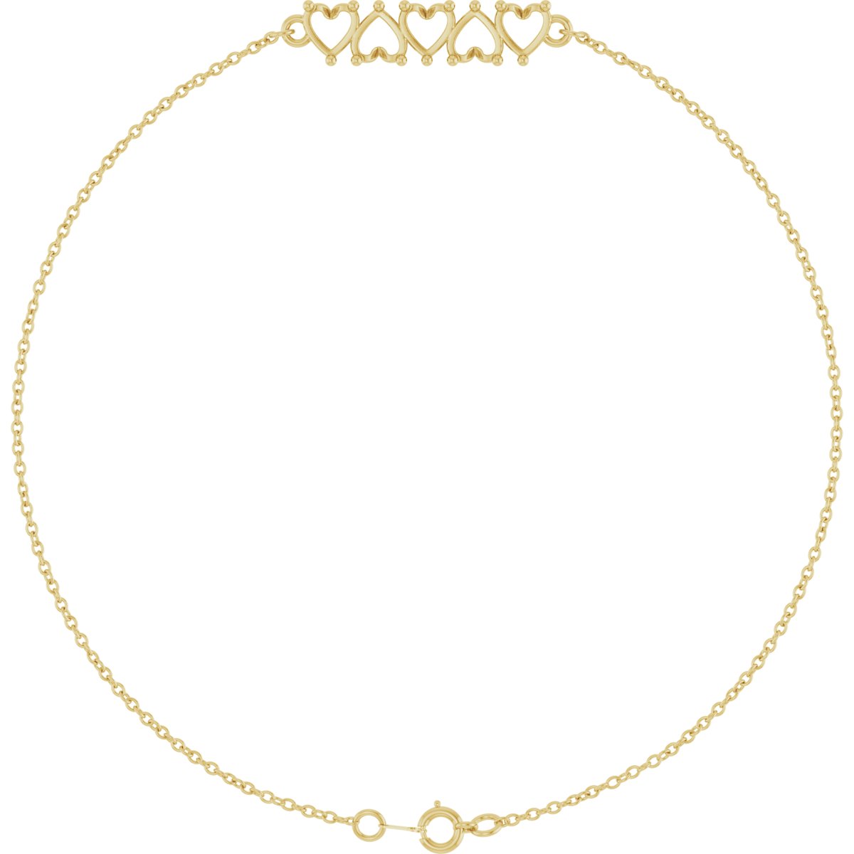 Growing Family Heart Bracelet