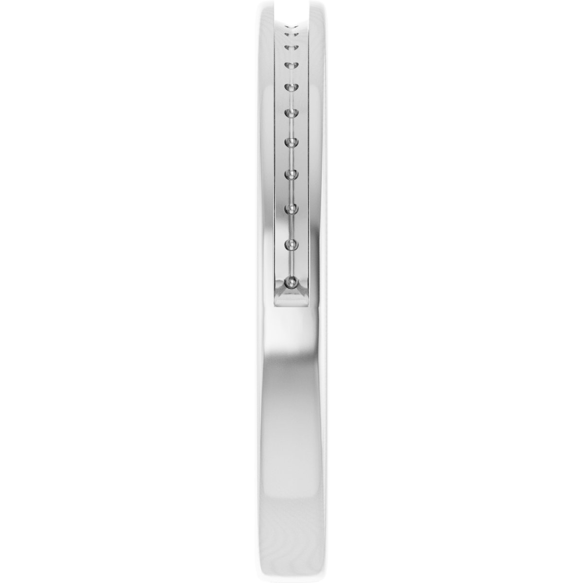 Band Mounting for 7x3.5 mm Marquise Ring view 4