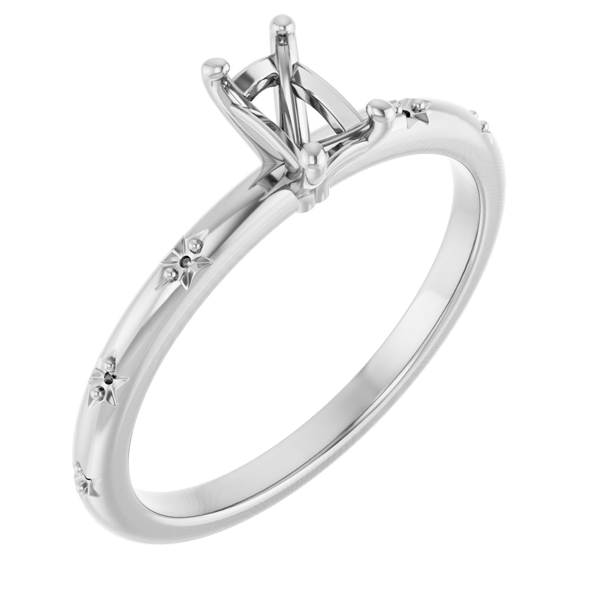 14k White Gold