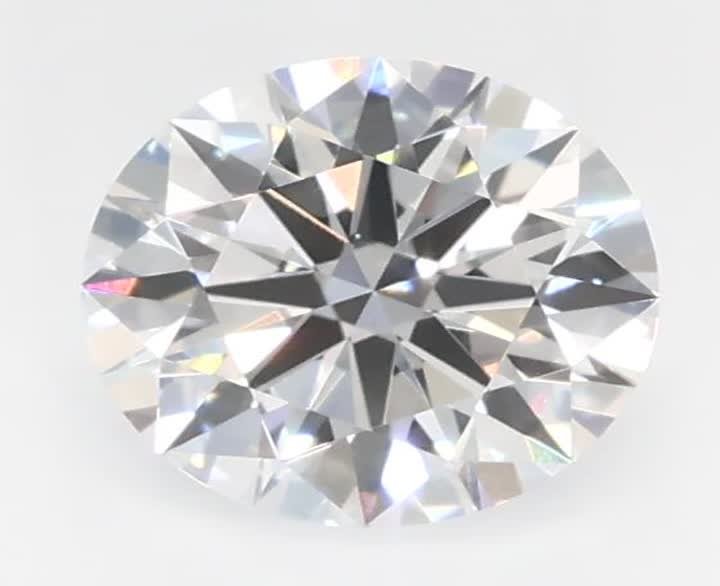 0.51 Carat Round Cut Lab Diamond
