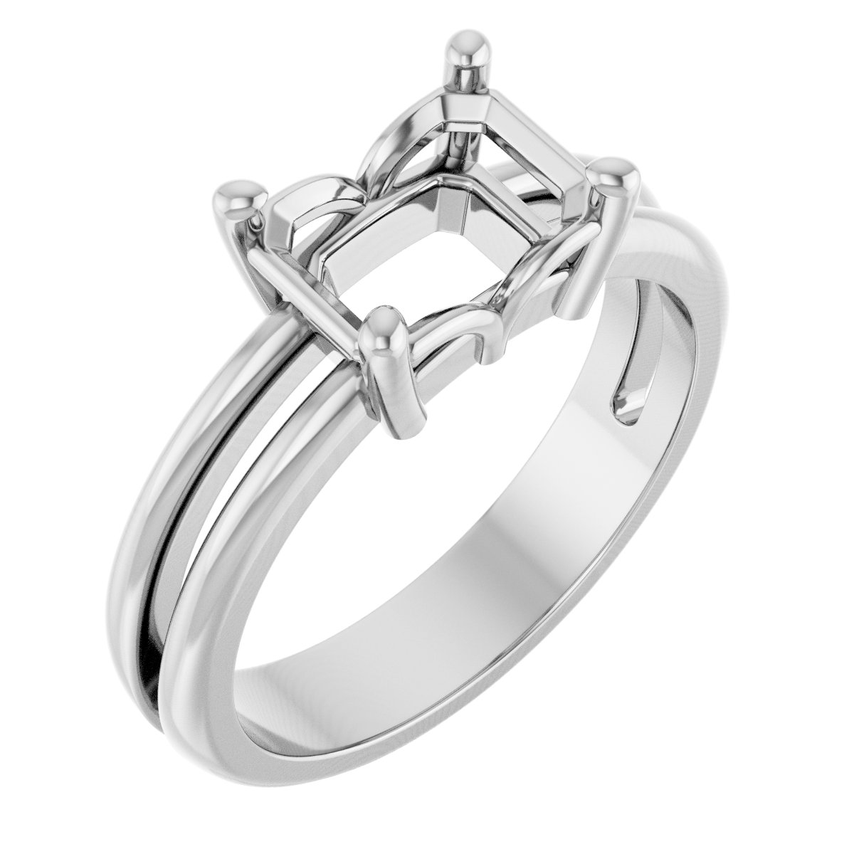 Sculptural Solitaire Ring