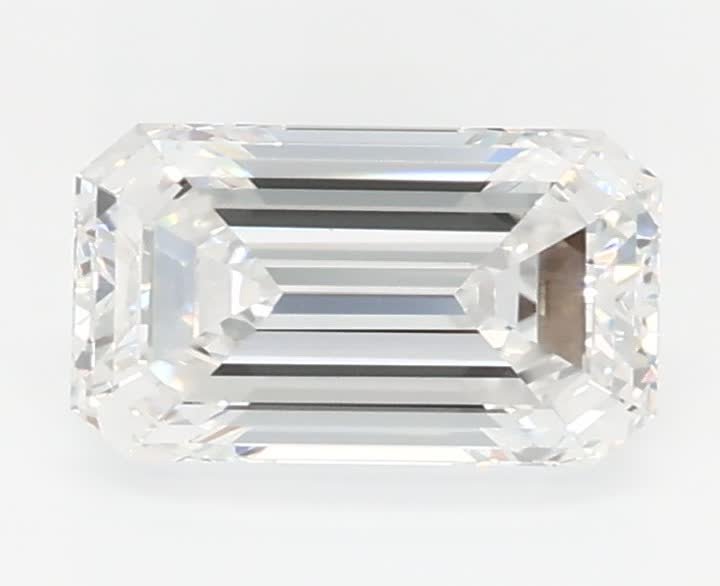 0.6 Carat Emerald Cut Lab Diamond
