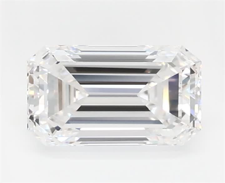 0.65 Carat Emerald Cut Lab Diamond