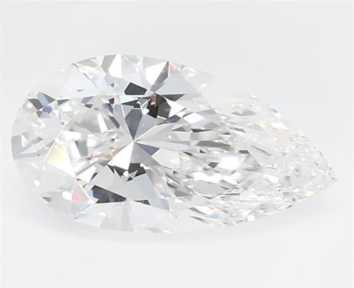 0.52 Carat Pear Cut Lab Diamond