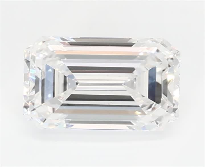 0.62 Carat Emerald Cut Lab Diamond