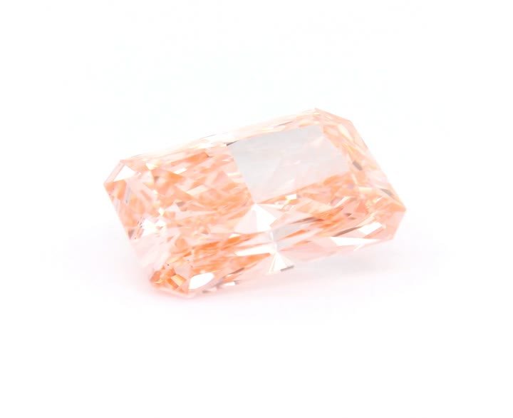 RADIANT 4.04ct Fancy Vivid Pink VS1