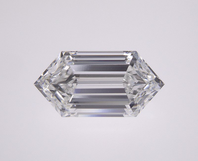 ELONGATED HEXAGON 2.14ct E VVS1