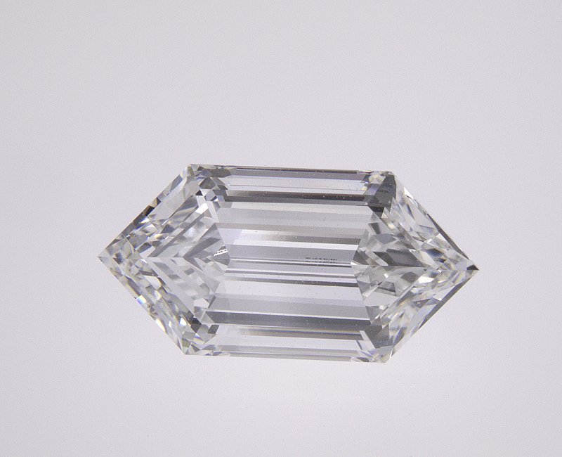 ELONGATED HEXAGON 2.14ct D VVS2