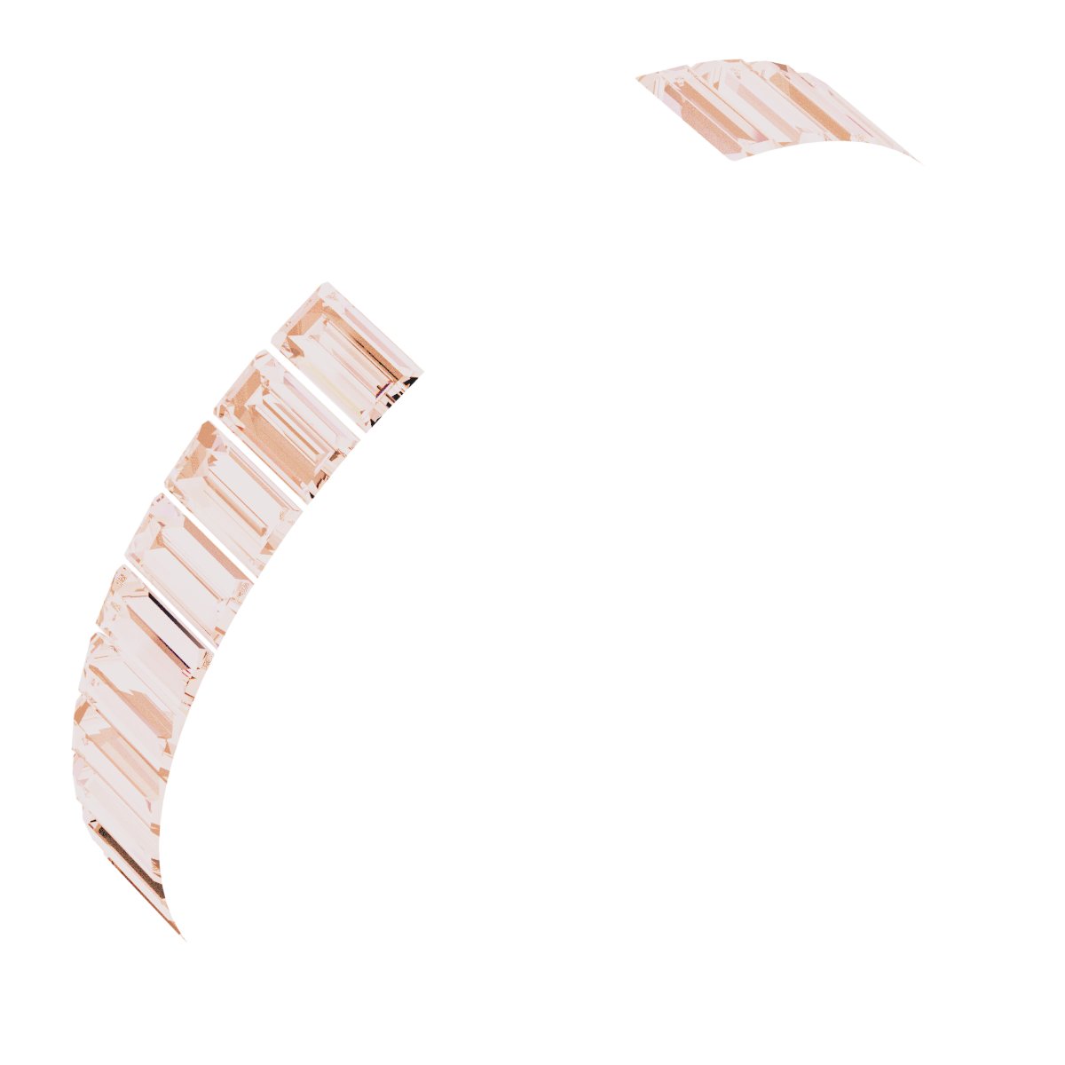 Channel-Set Accented Peg Shank