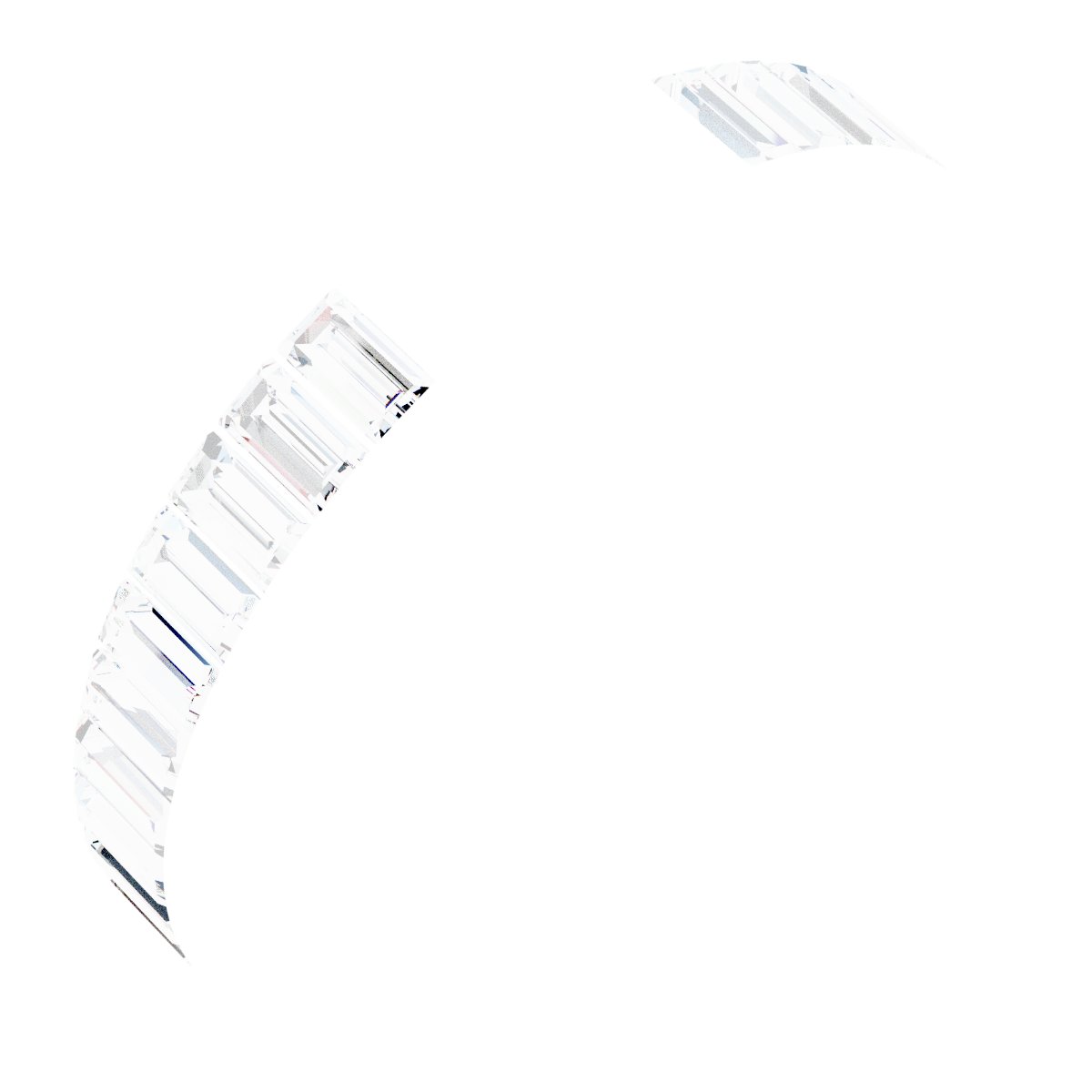 Channel-Set Accented Peg Shank