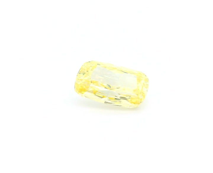 ELONGATED CUSHION 1.71ct Fancy Intense Yellow VVS2