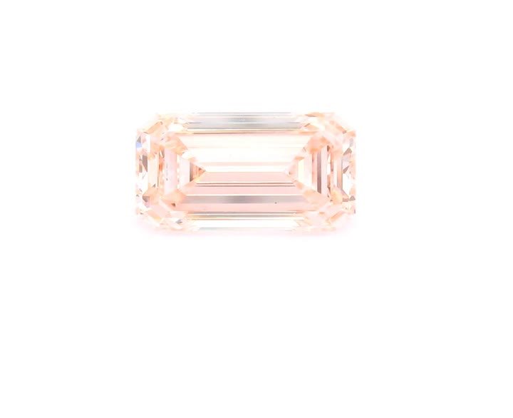EMERALD 3.58ct Fancy Intense Pink VS1