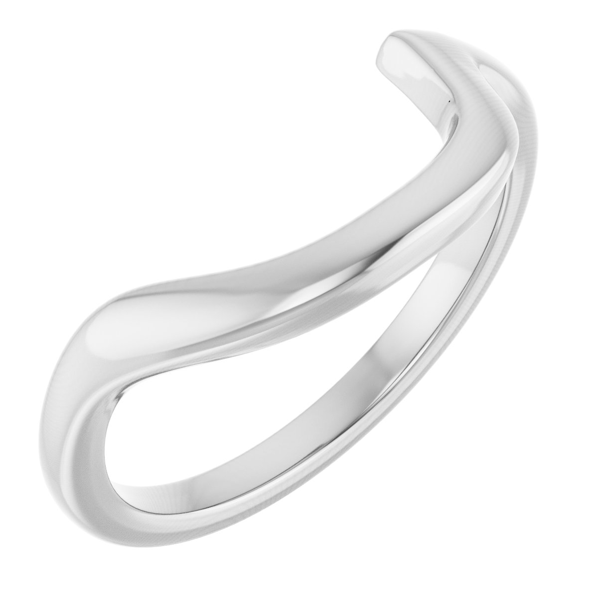 Claw-Prong Solitaire Bypass Engagement Ring