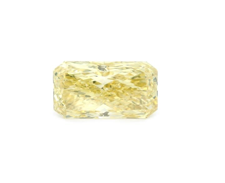 RADIANT 5.02ct Fancy Intense Yellow VS1