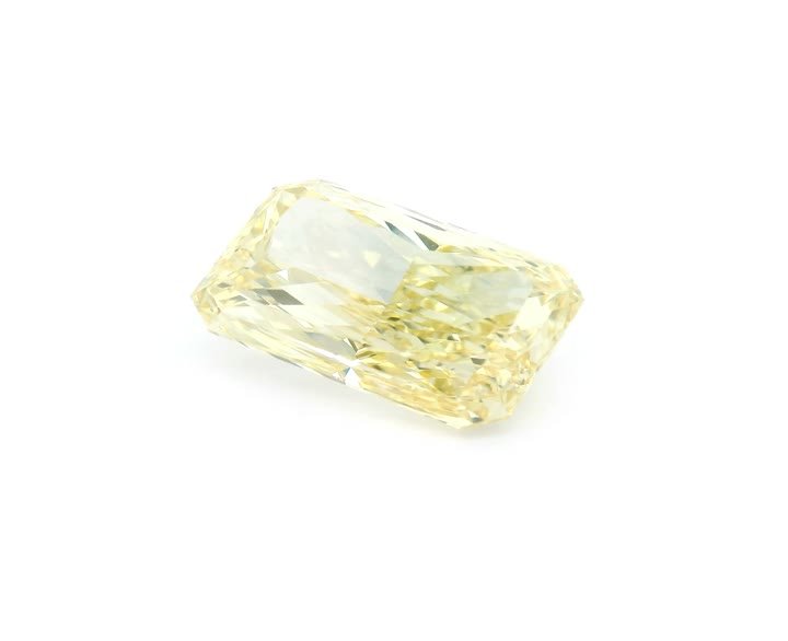 RADIANT 5.08ct Fancy Intense Yellow VVS2