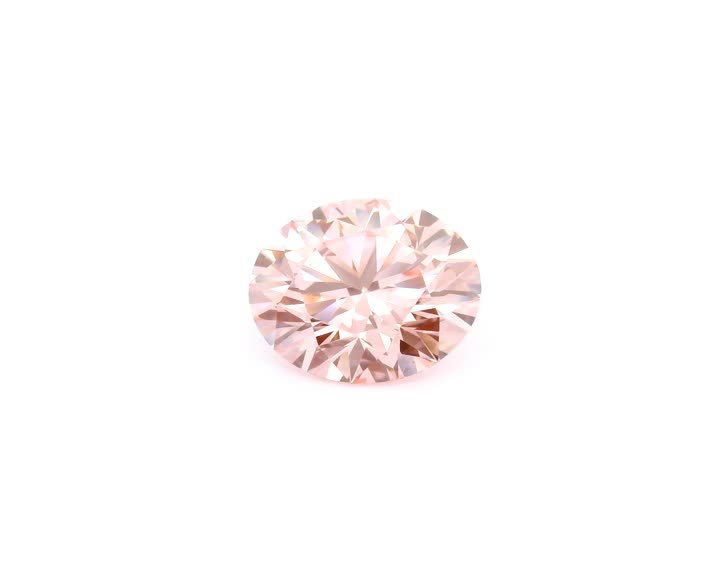 ROUND 2.02ct Fancy Vivid Pink VVS2