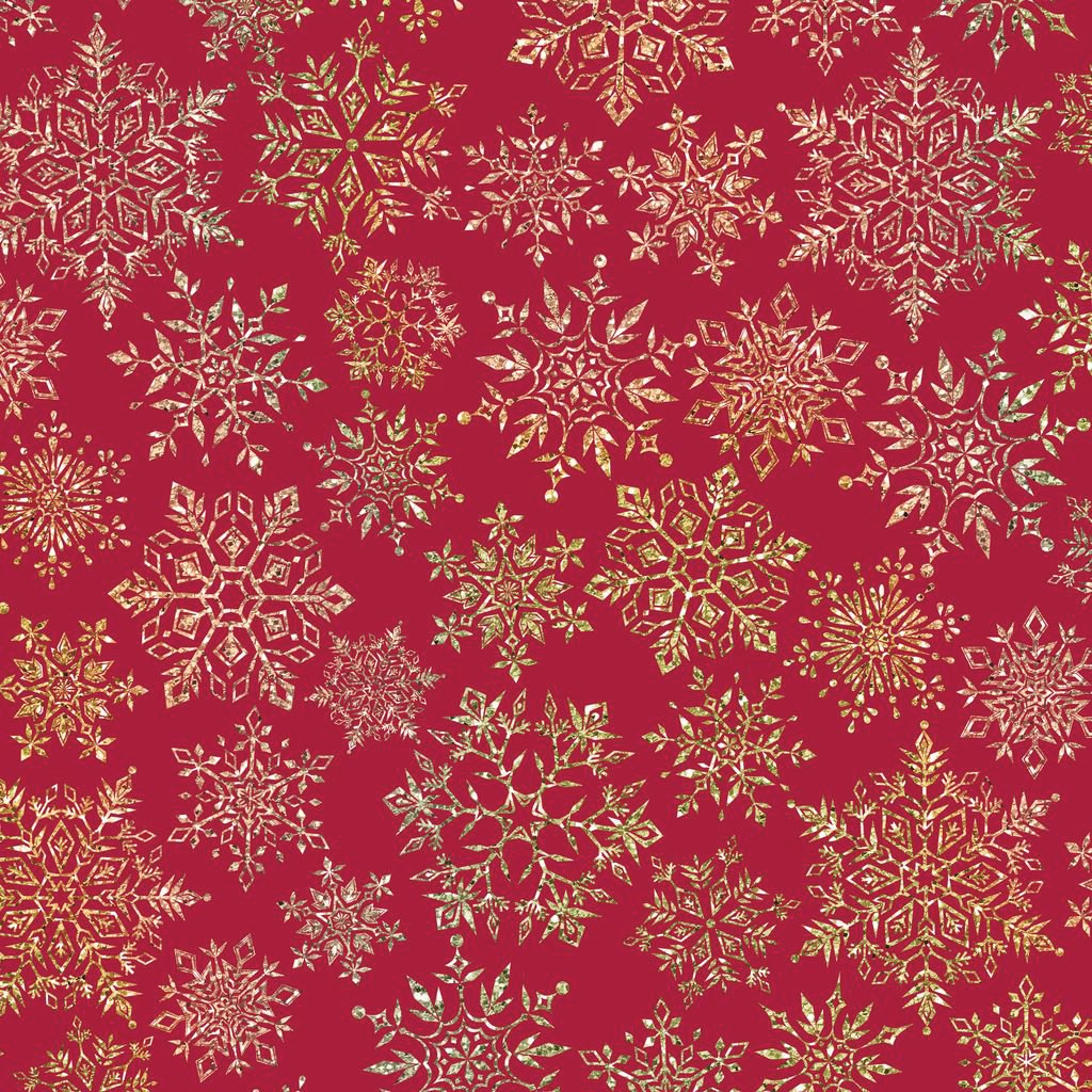 Snowflake Wrapping Paper