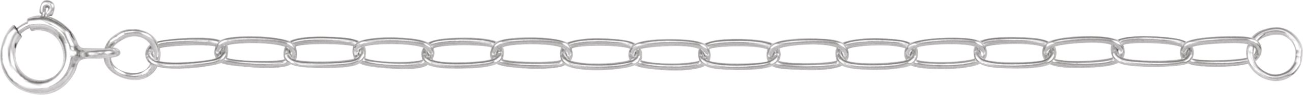3" Paperclip-Style Chain Extender
