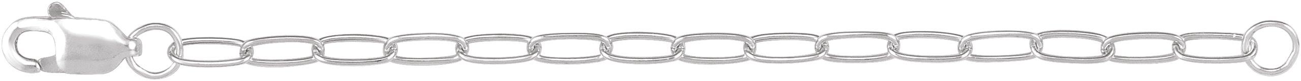 3" Paperclip-Style Chain Extender