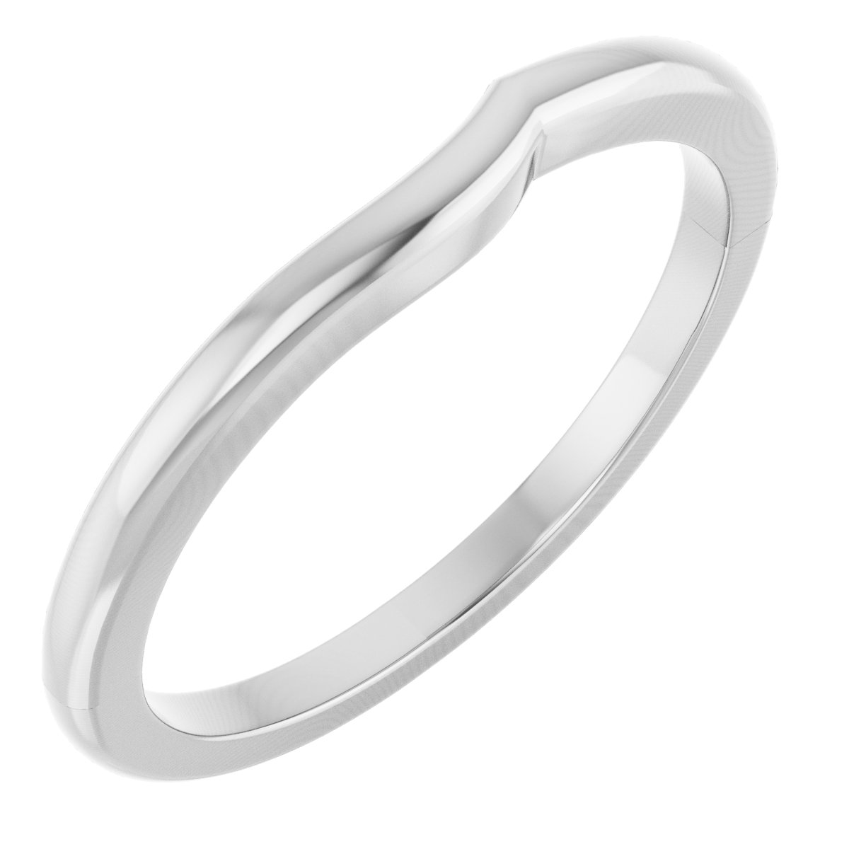 Half Bezel Solitaire Engagement Ring or Band