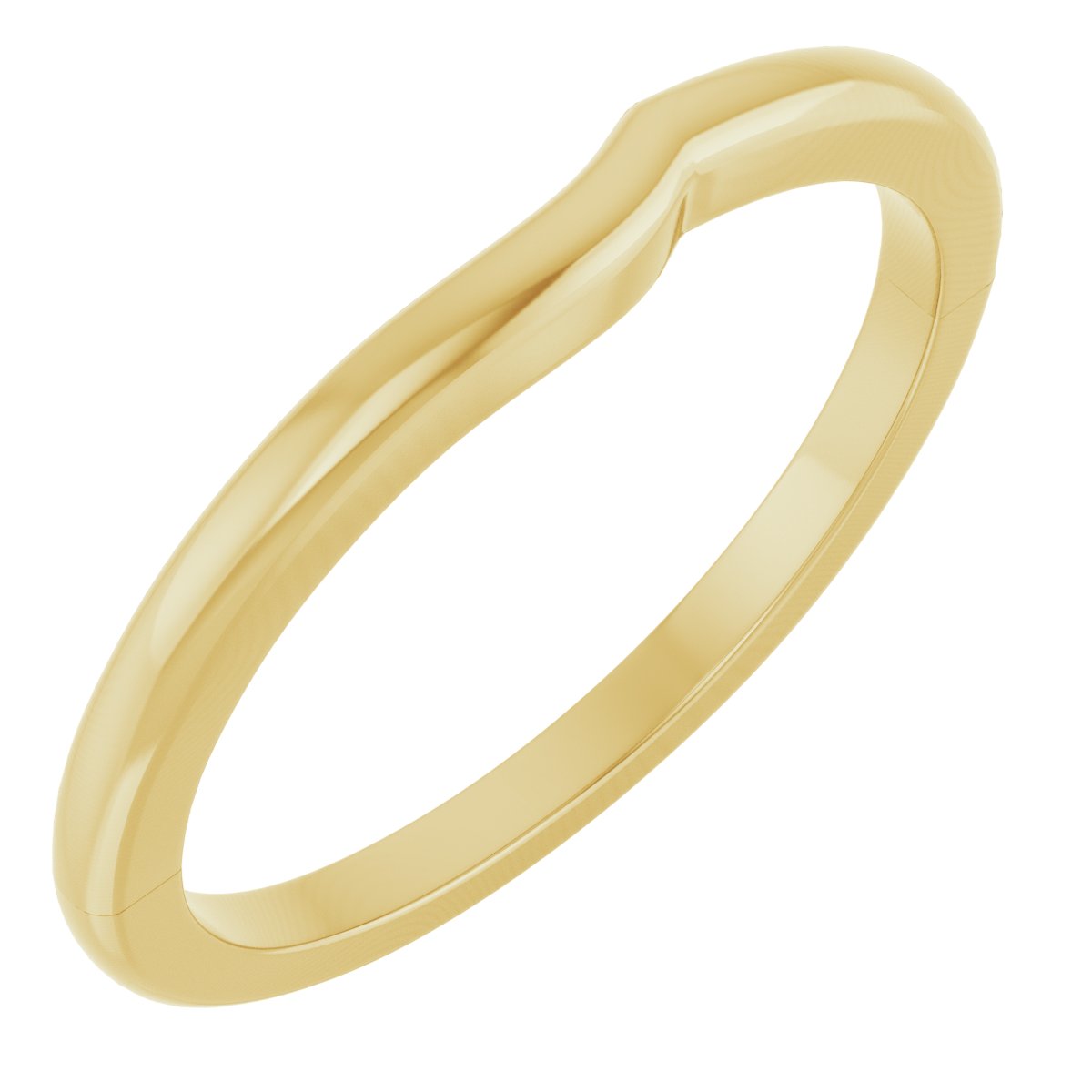 Half Bezel Solitaire Engagement Ring or Band