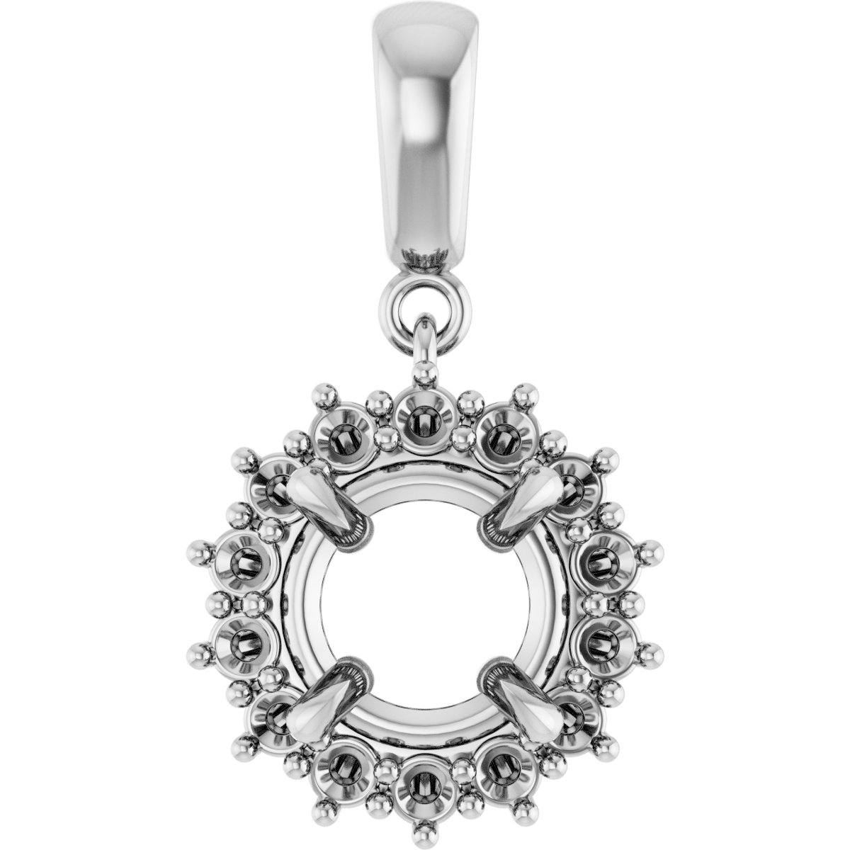 Halo-Style Pendant
