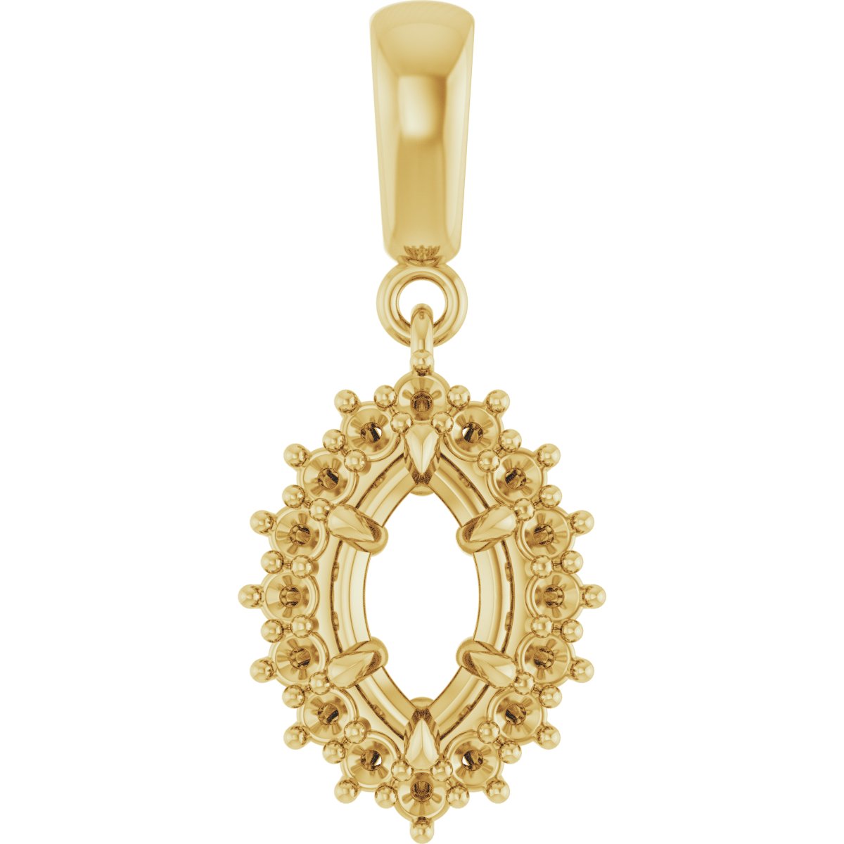 Halo-Style Pendant