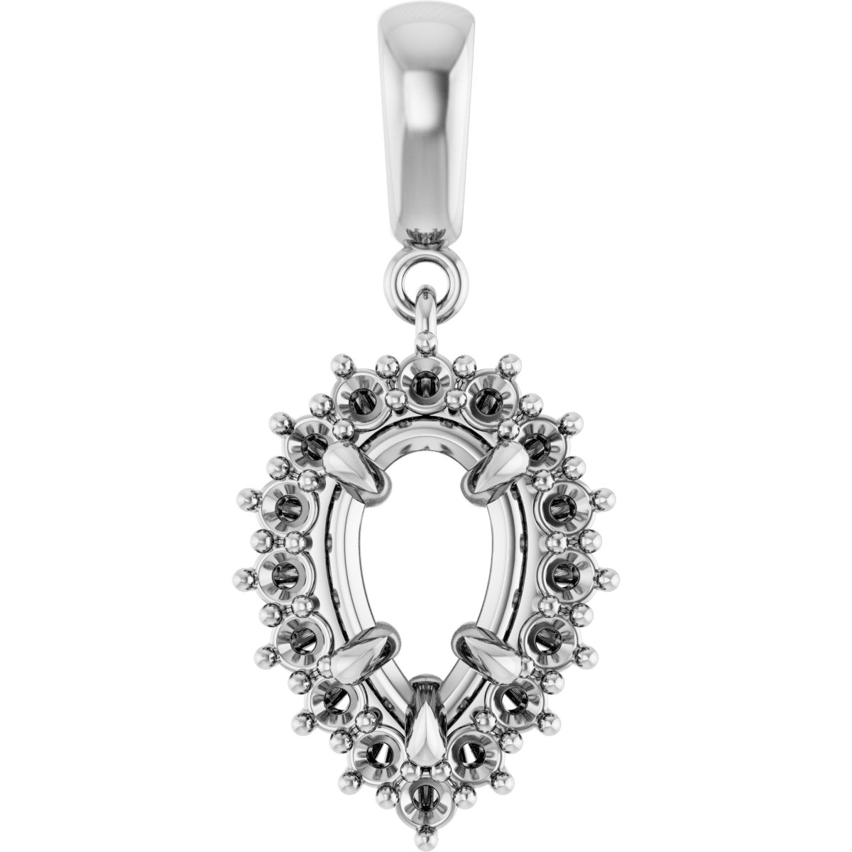 Halo-Style Pendant