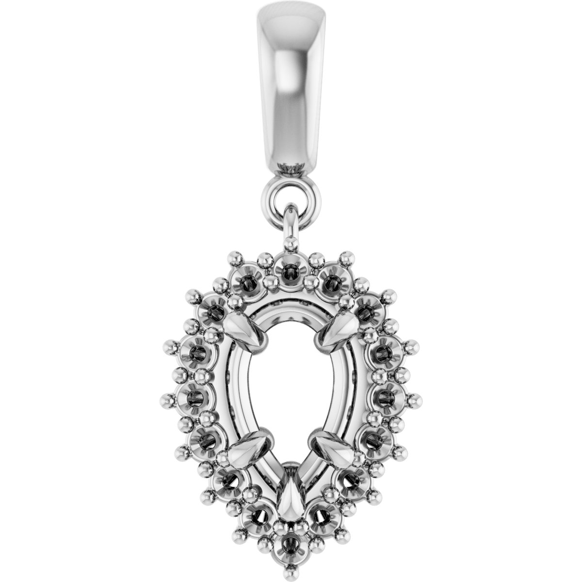 Halo-Style Pendant