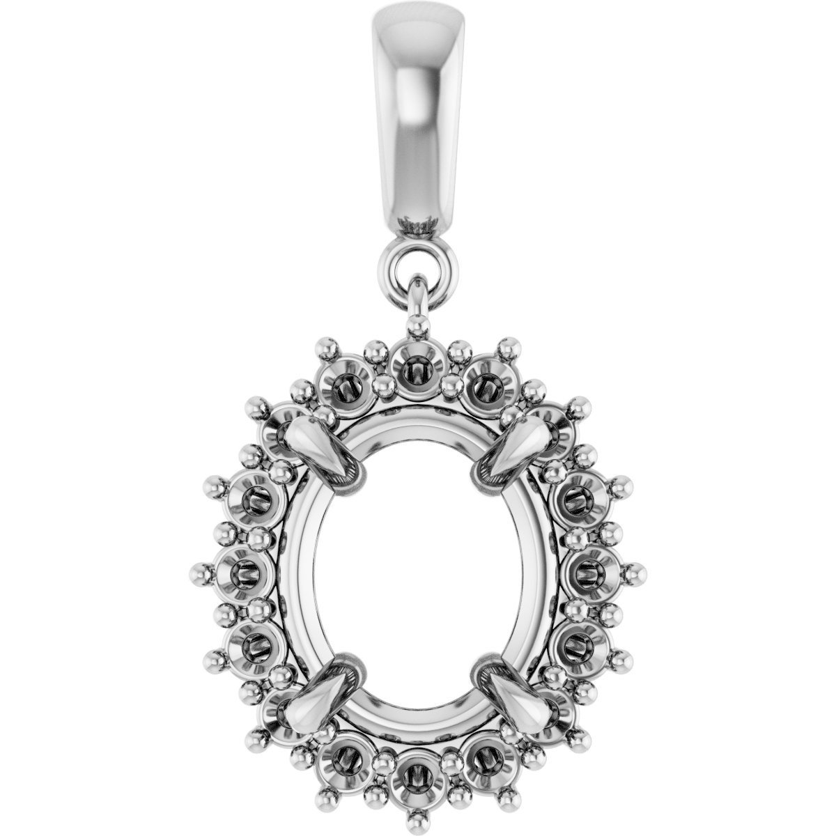 Halo-Style Pendant