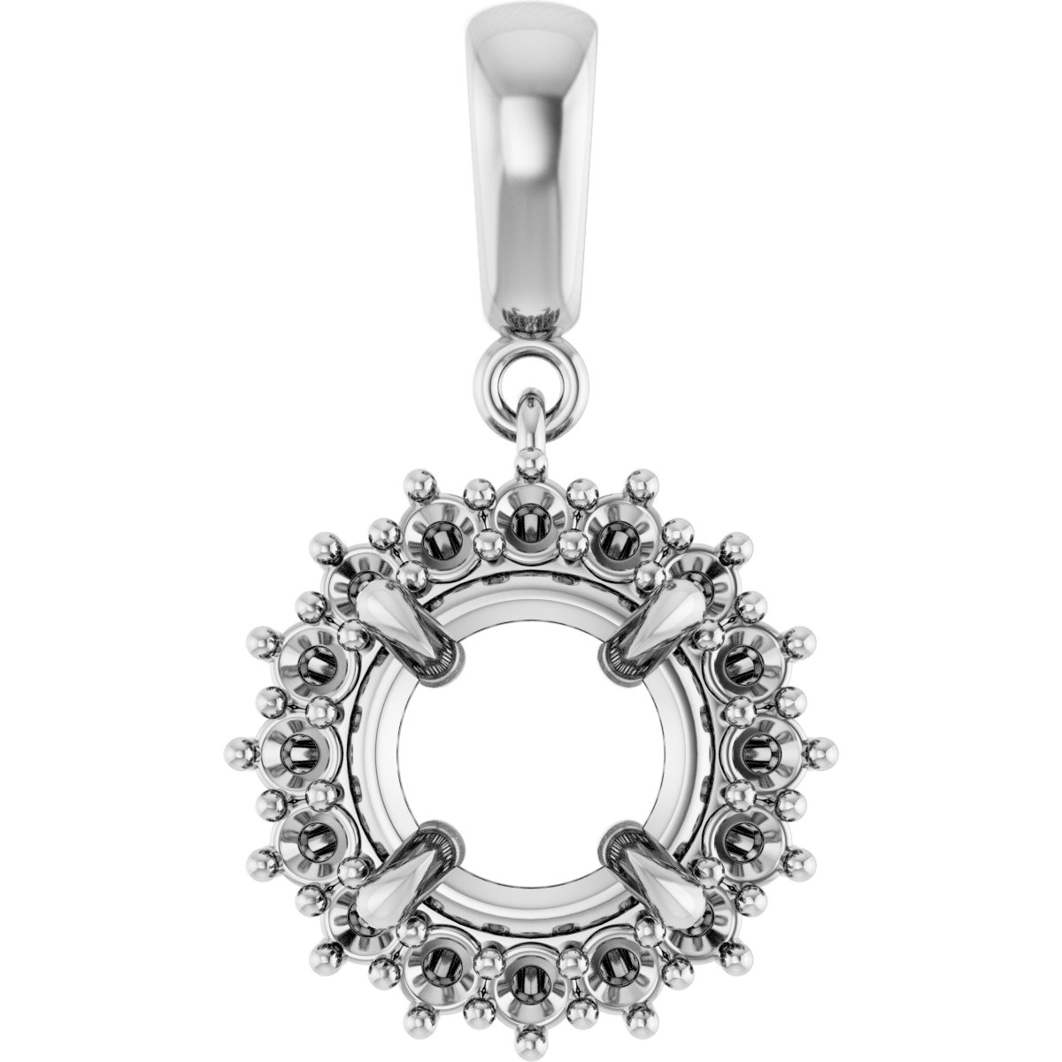 Halo-Style Pendant