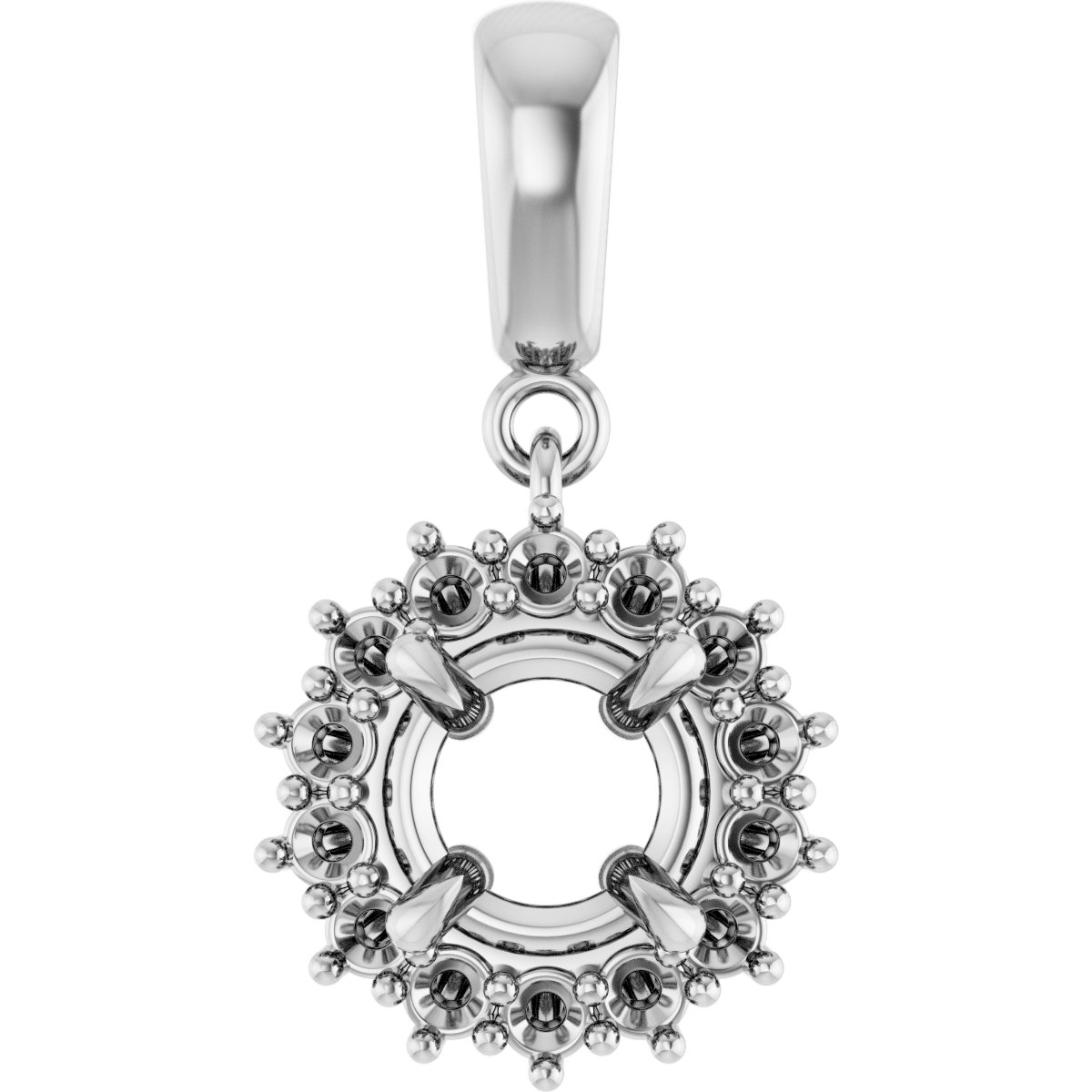 Halo-Style Pendant