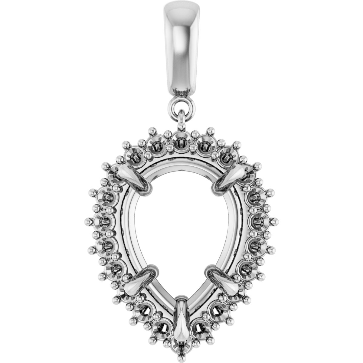 Halo-Style Pendant