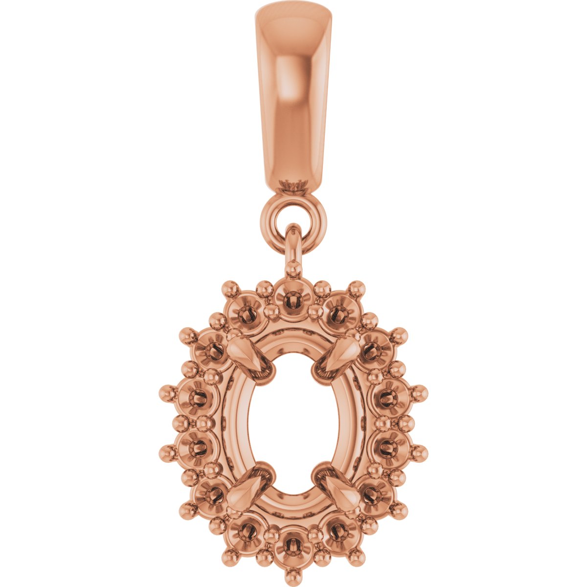 Halo-Style Pendant