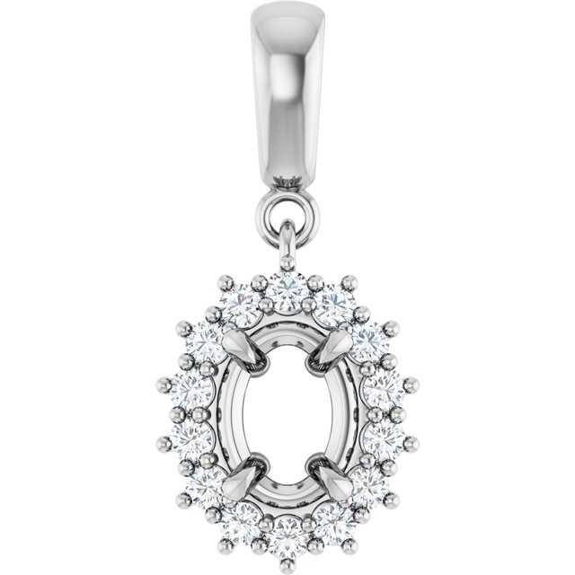 14k White Gold