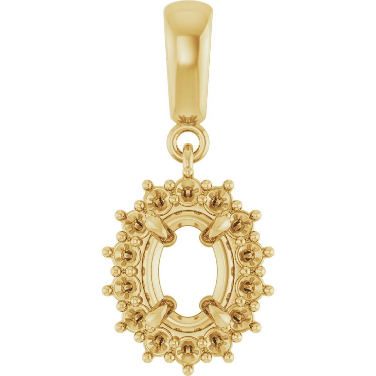 Halo-Style Pendant