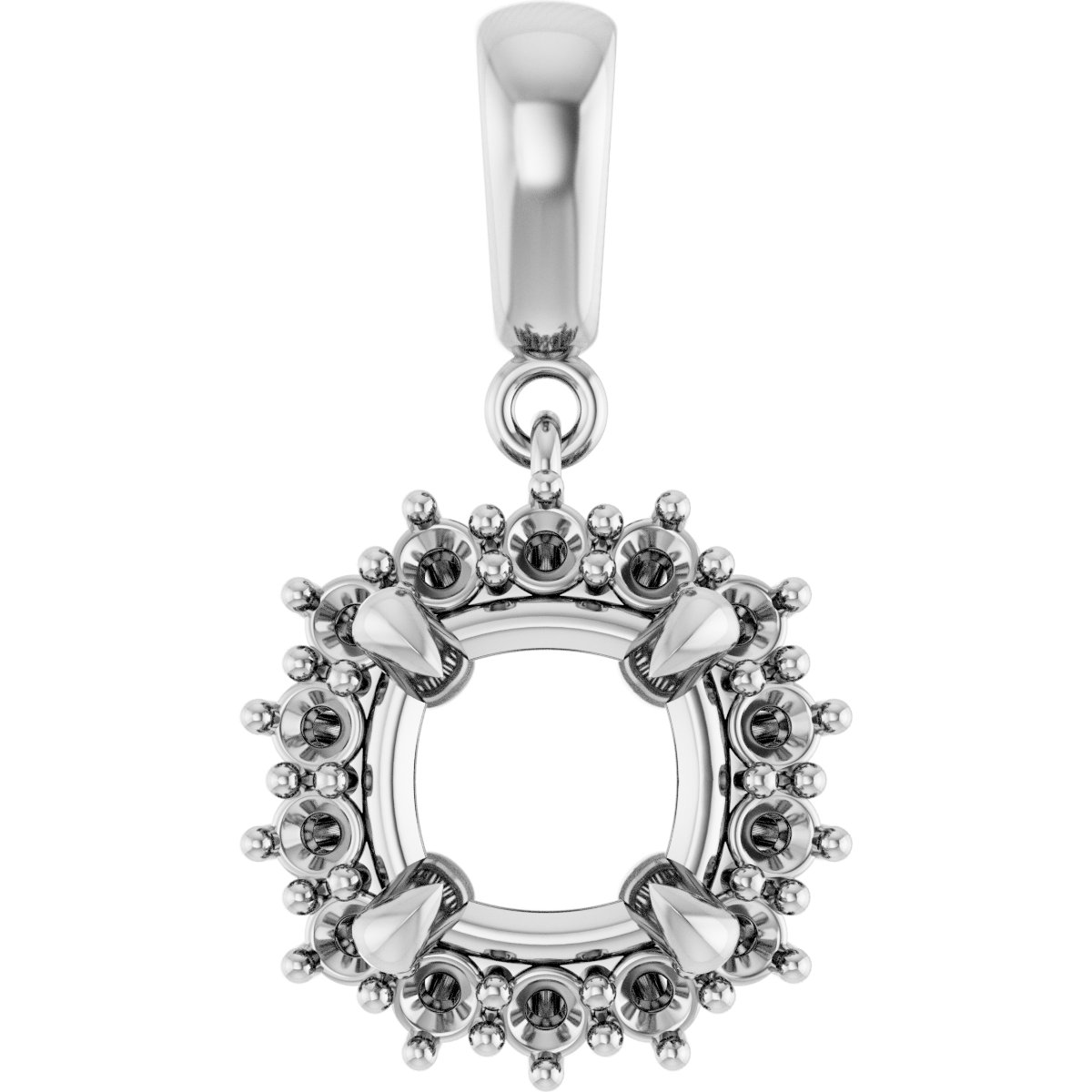 Halo-Style Pendant