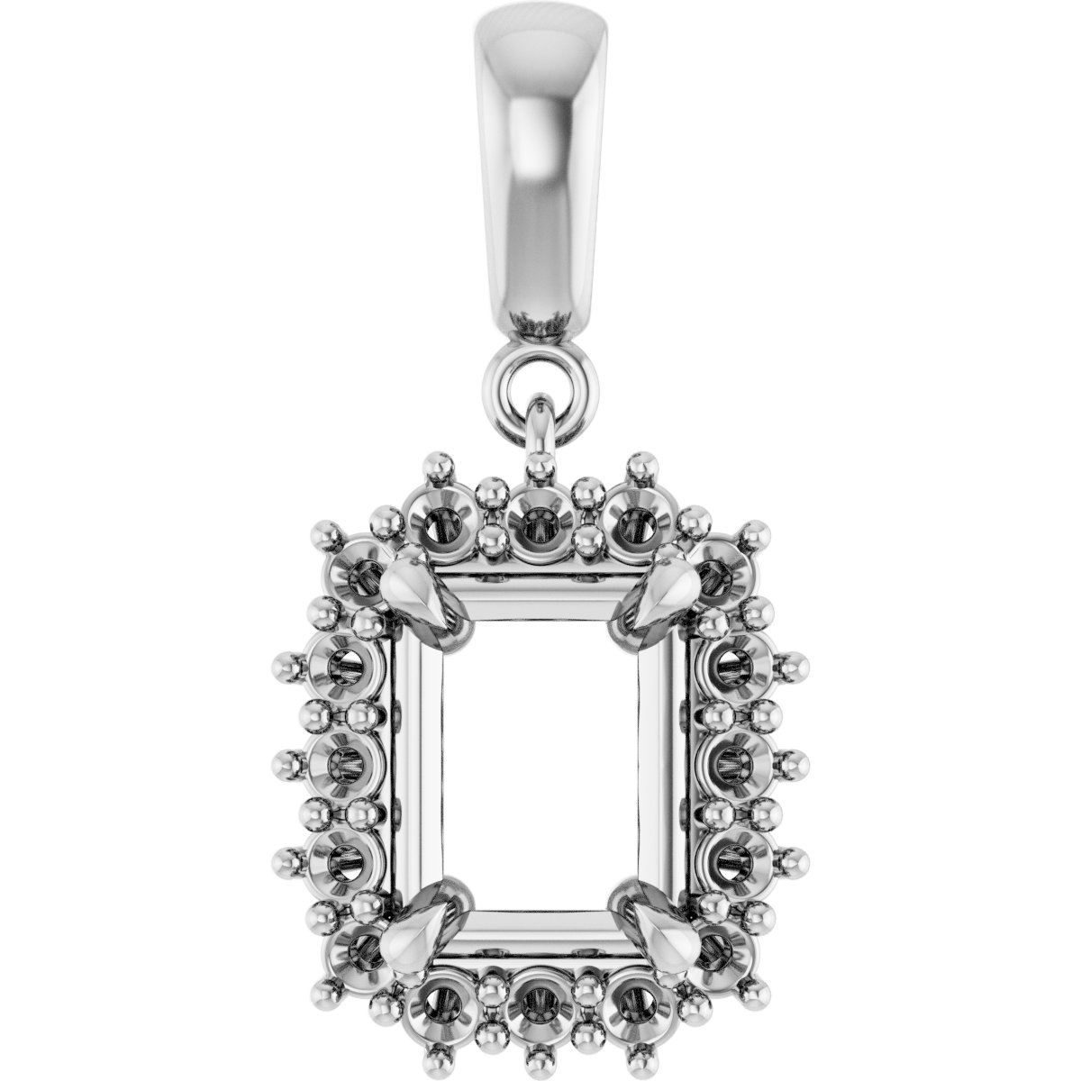 Halo-Style Pendant