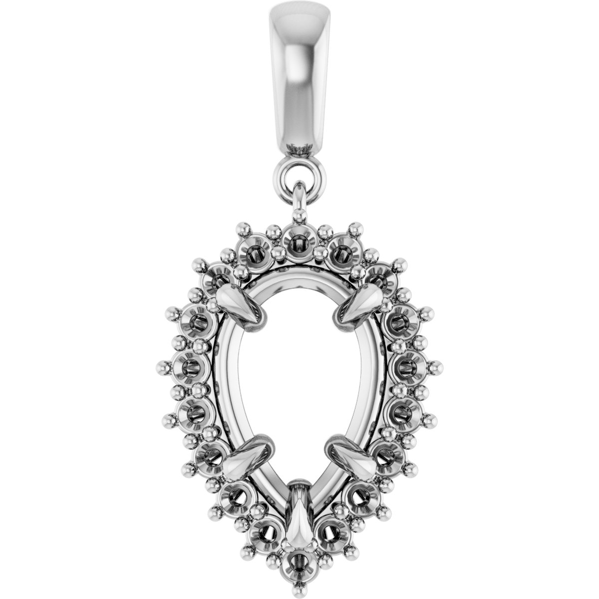 Halo-Style Pendant