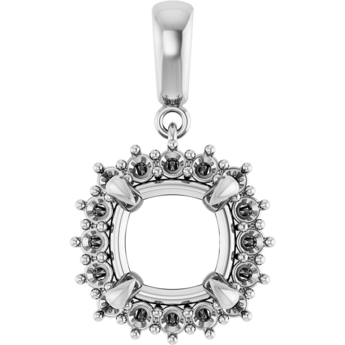 Halo-Style Pendant