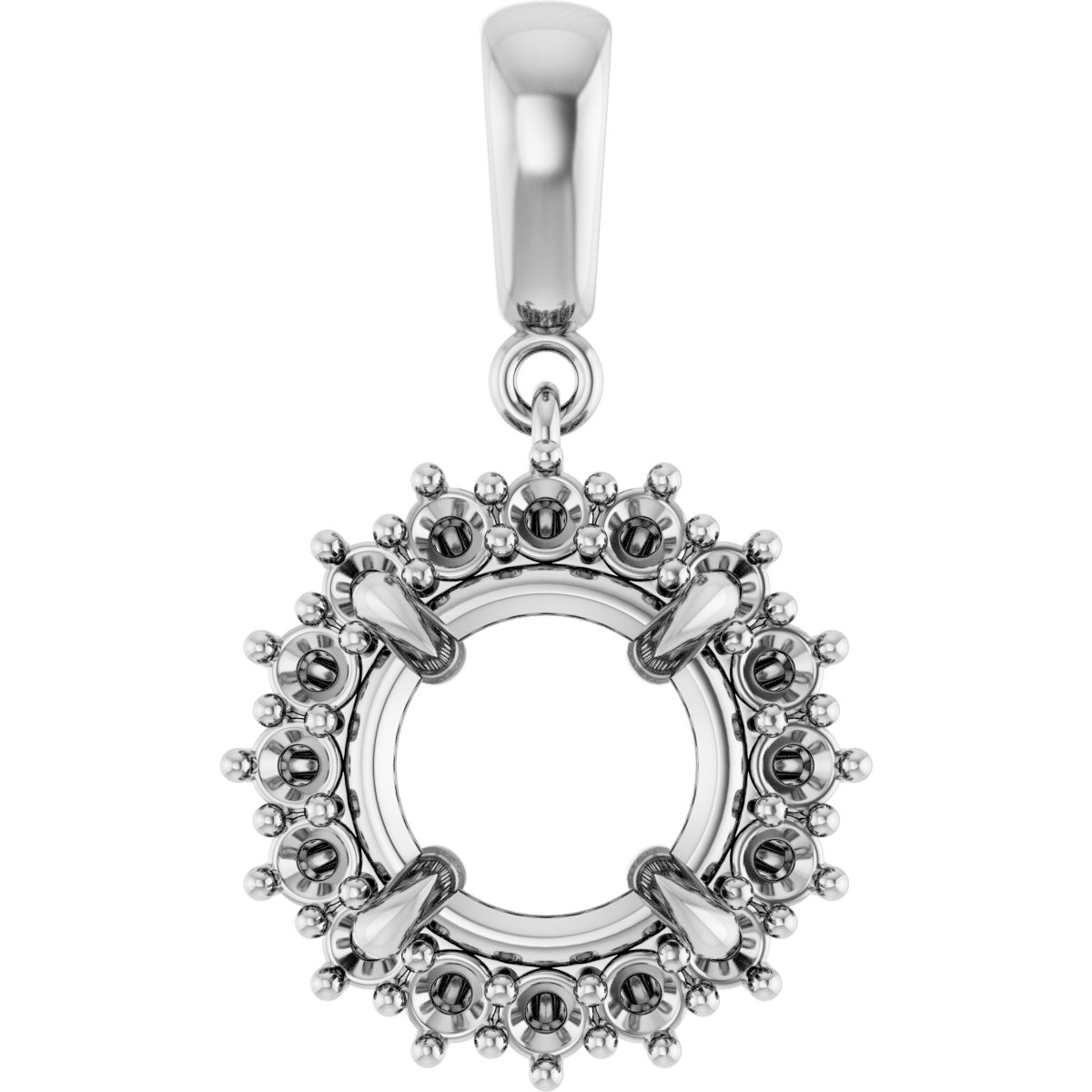 Halo-Style Pendant