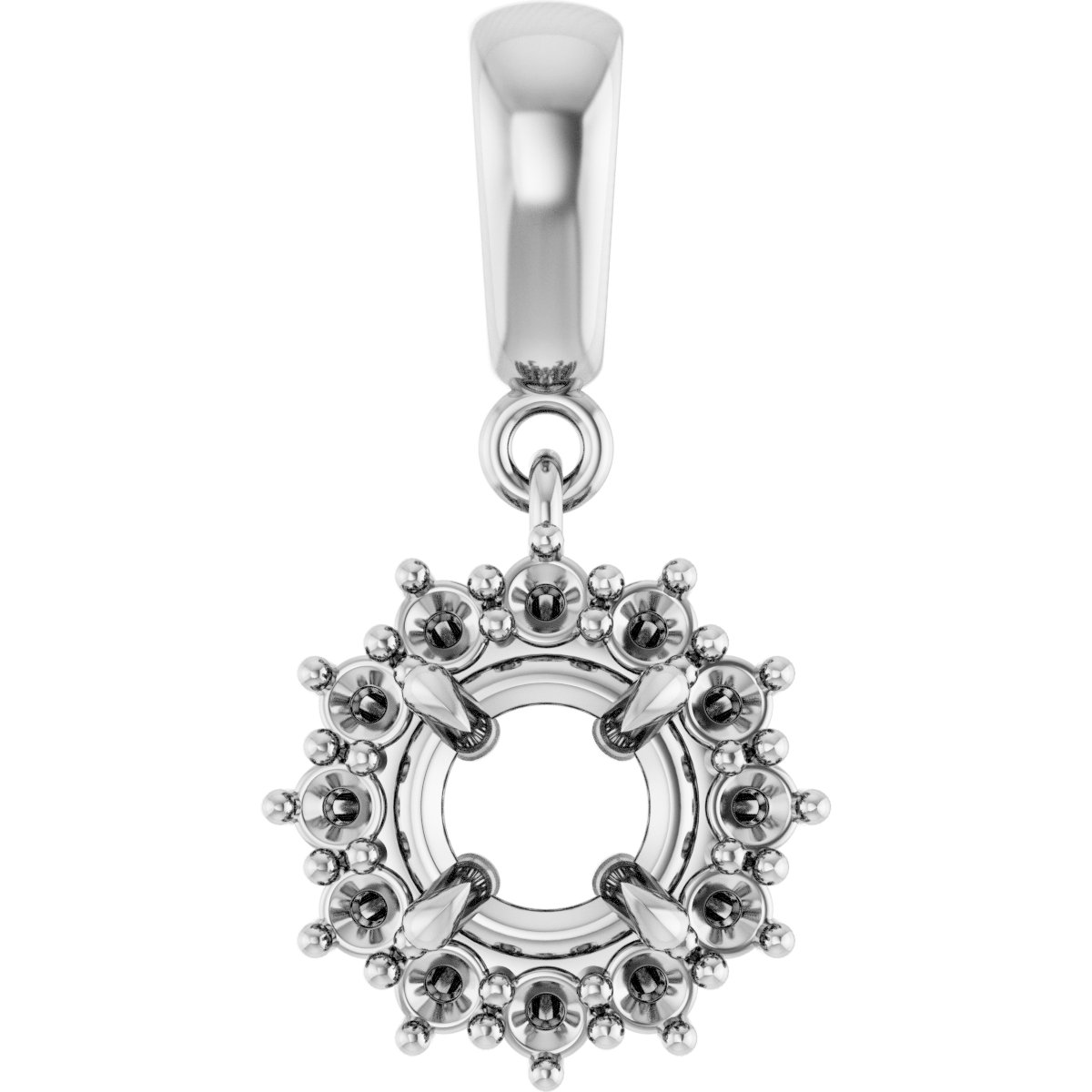 Halo-Style Pendant