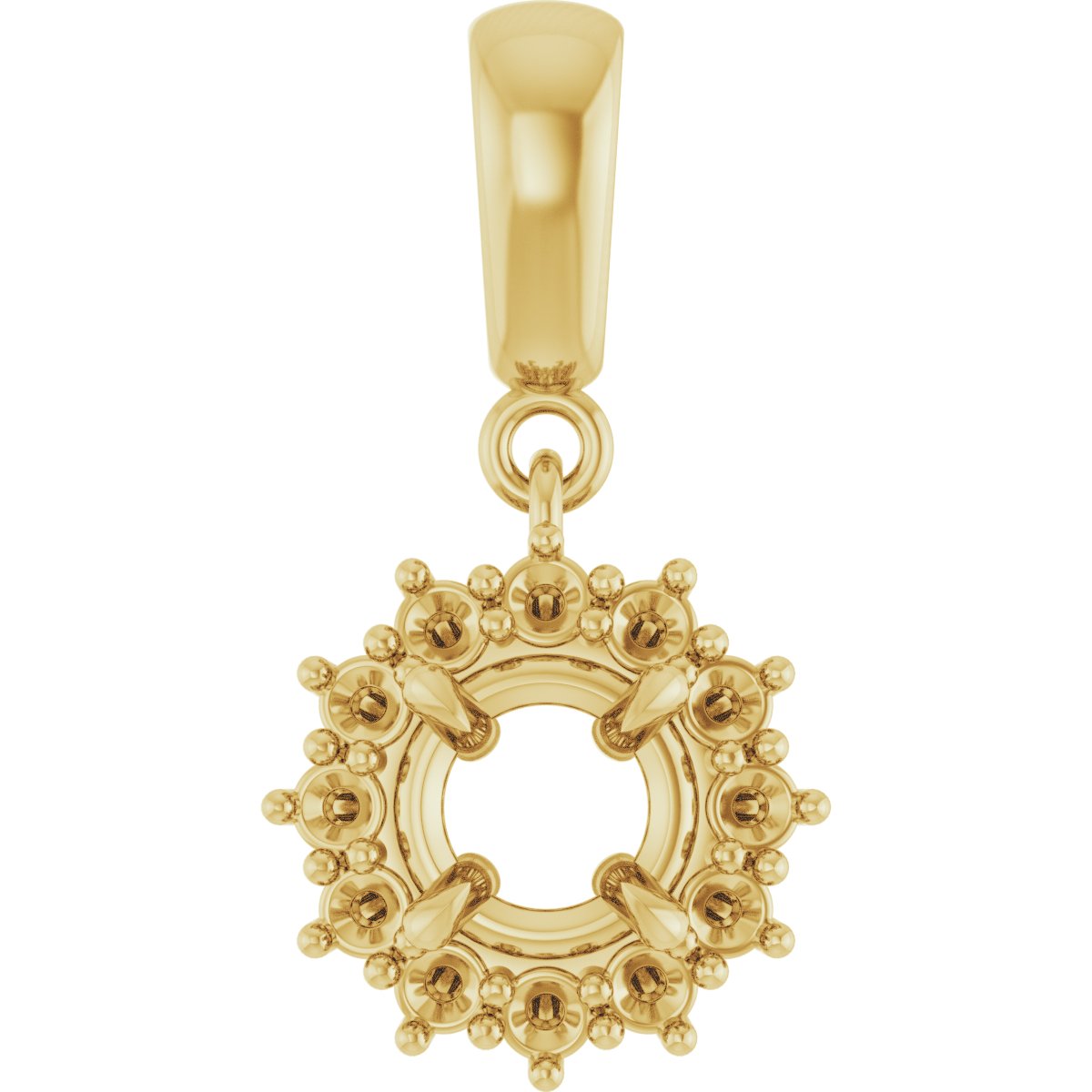 Halo-Style Pendant
