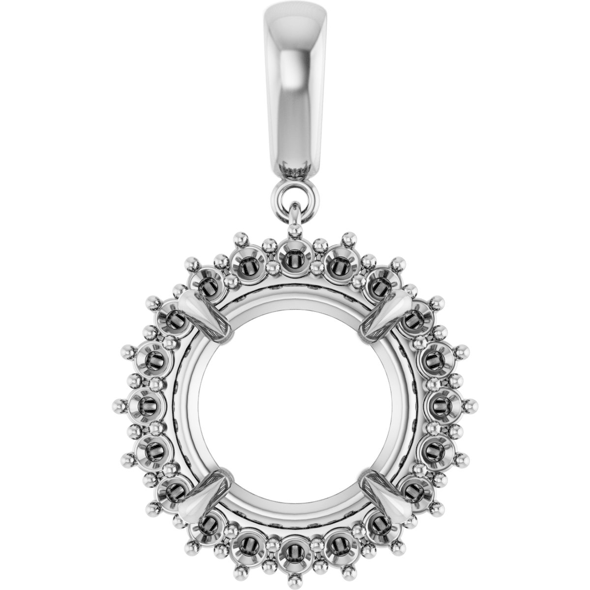 Halo-Style Pendant