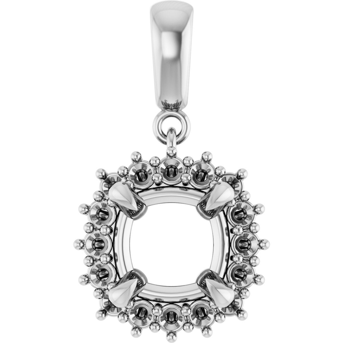 Halo-Style Pendant