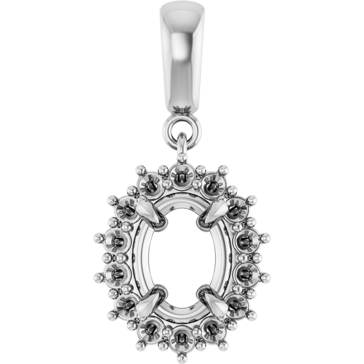 Halo-Style Pendant