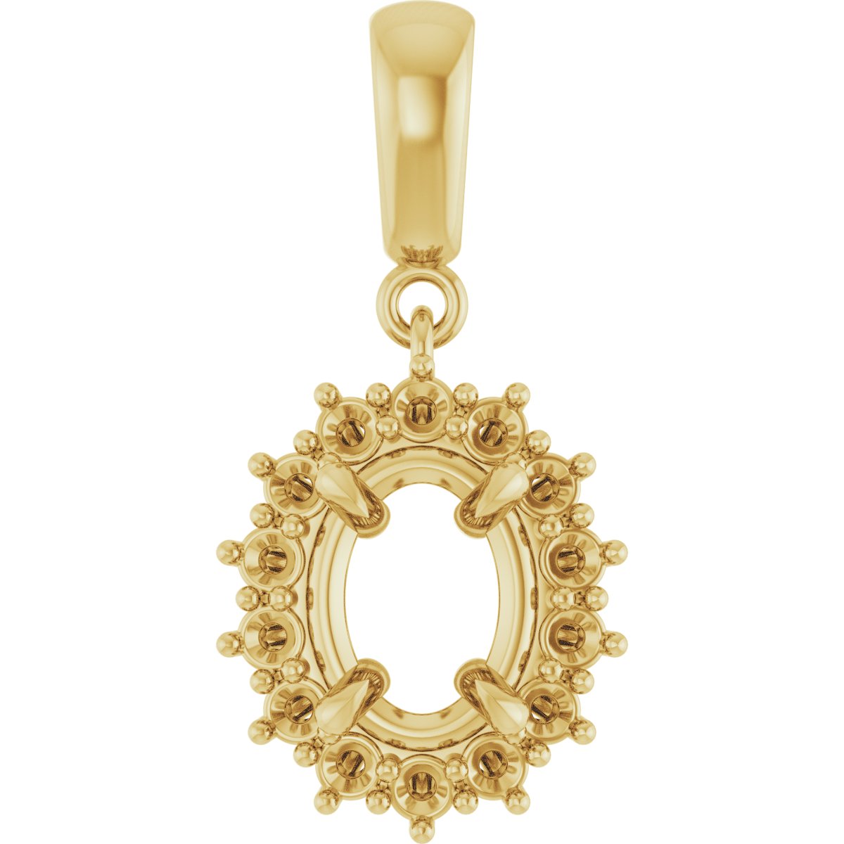 Halo-Style Pendant