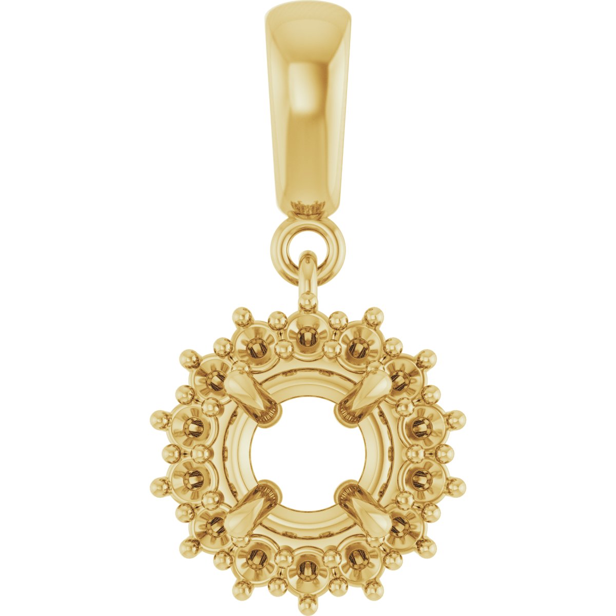 Halo-Style Pendant